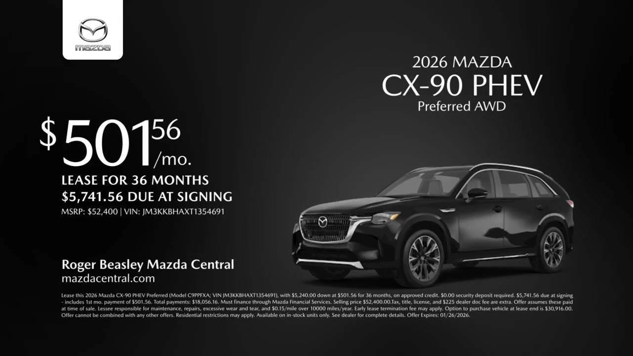 Mazda CX-90 PHEV 01/12/2026 6750842