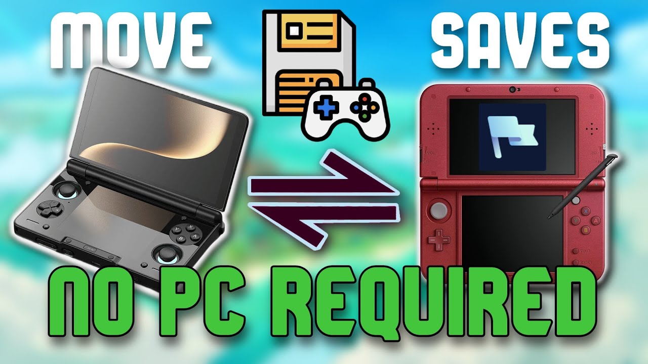 TRANSFER Saves from 3DS to AYN Thor WITHOUT PC!