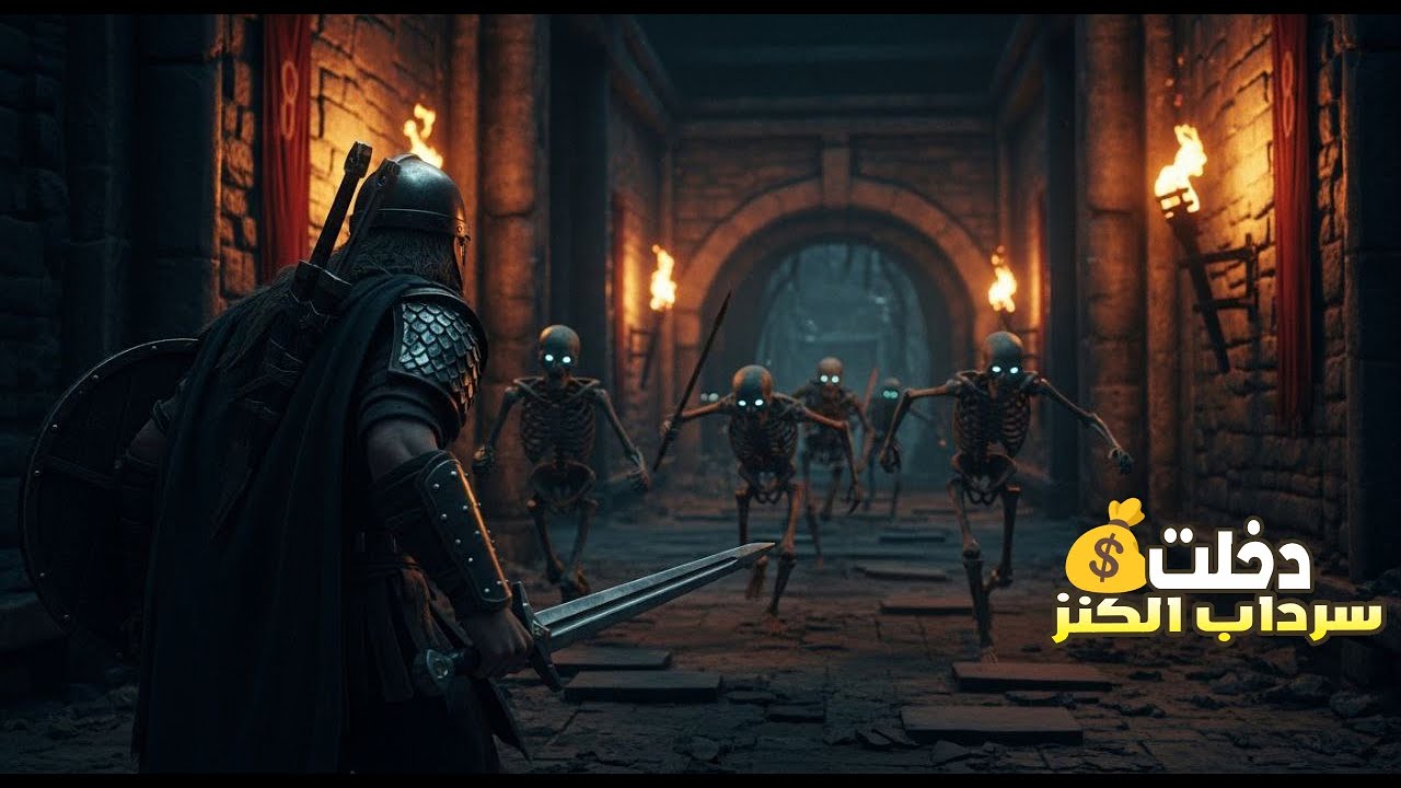 فالهايم #3 |استكشفت سرداب سري غامض مليان كنوز🤑 تحرسه الوحوش | Valheim (معربة)