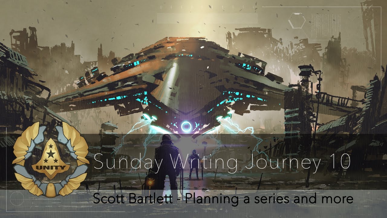 Sunday writing Journey 10 - Scott Bartlett - planning an series, Story Arks, Re-releasing a series