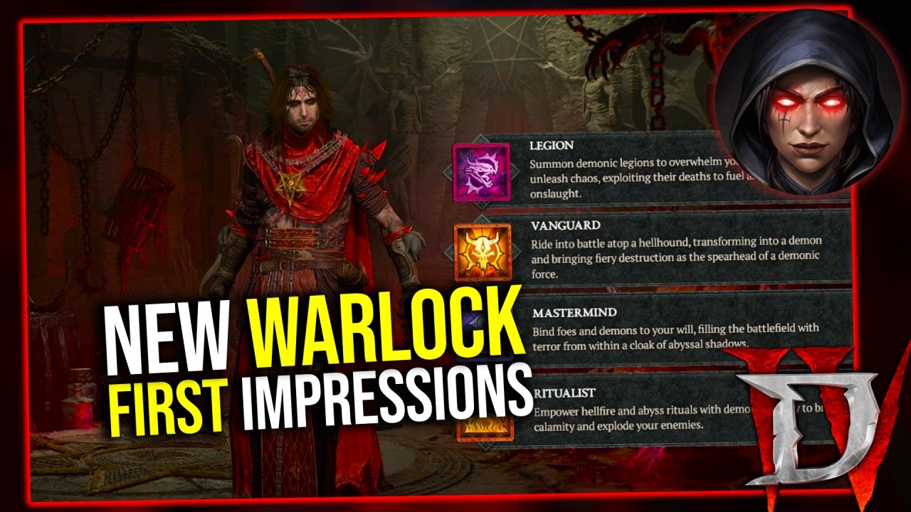 Diablo 4 - Чернокнижник: Первые впечатления