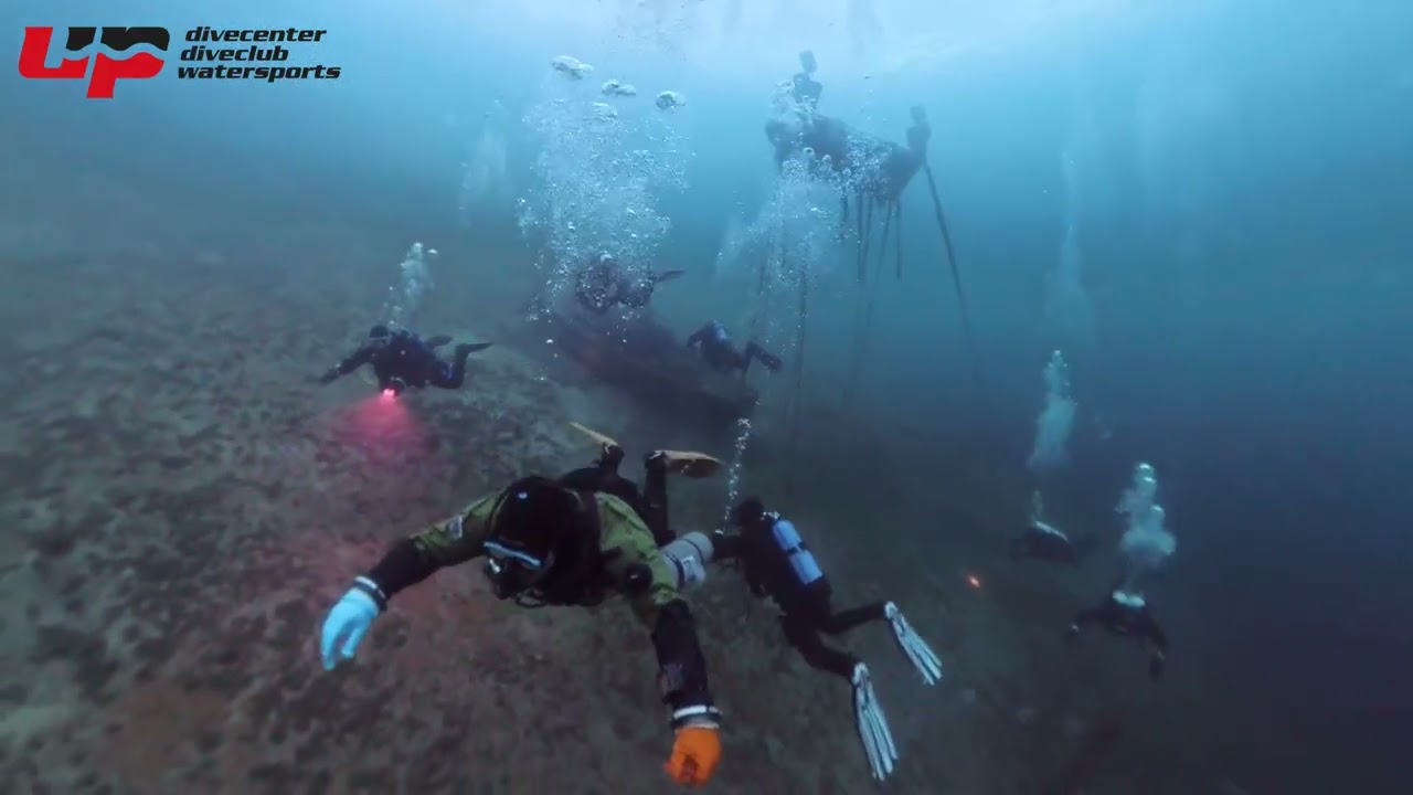 Gemma tauchen mit dem Dive Club Under Pressure - Wintertauchgang bei UP-Watersports