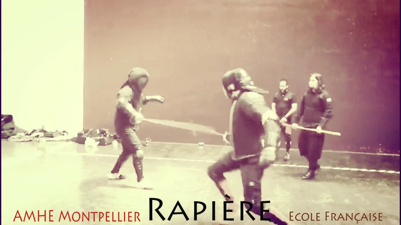 Escrime &agrave; la rapi&egrave;re - Montpellier