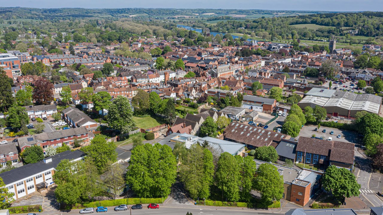 The Henley College From The Sky
