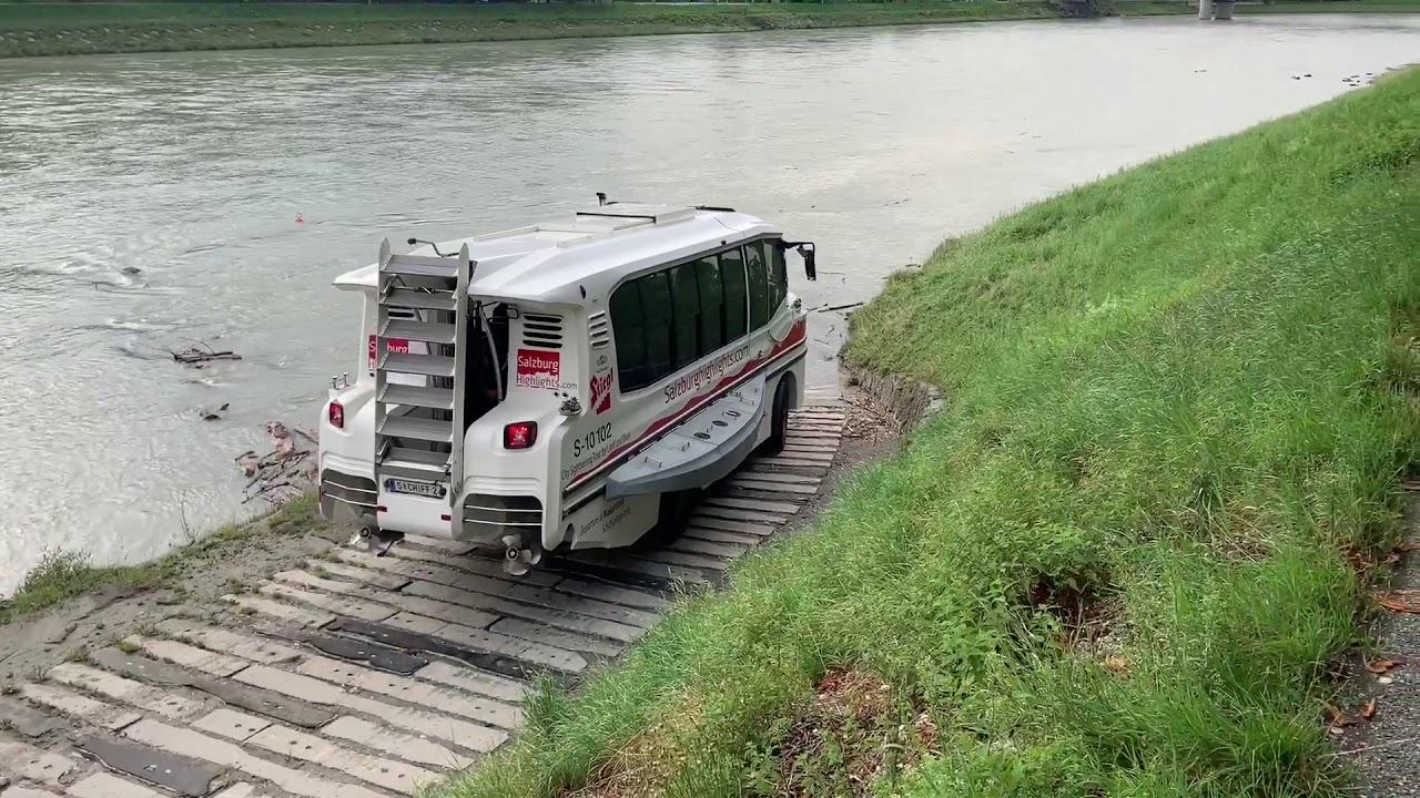 Salzburg: Sightseeingtour mit Bus = Boot… 07 2019