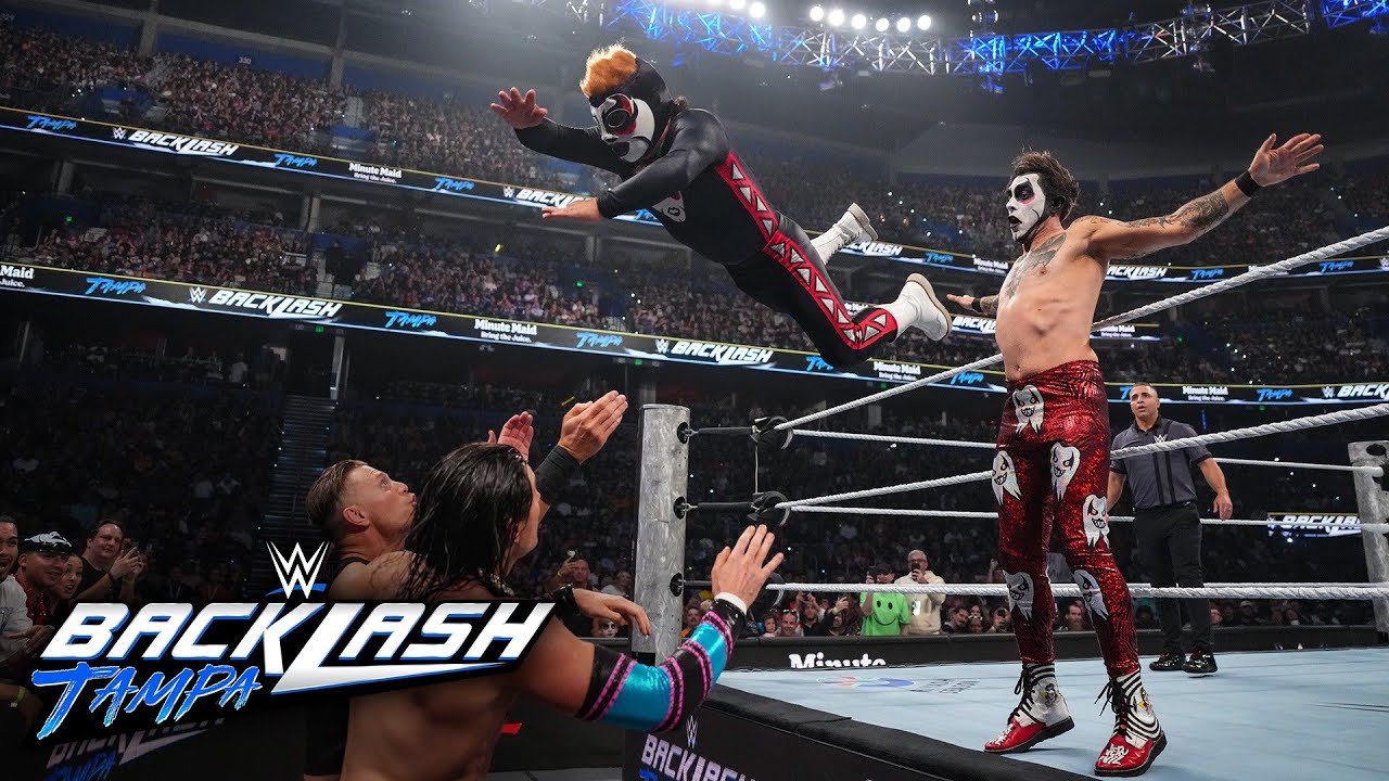 Danhausen & Minihausen vs. The Miz & Kit Wilson: Backlash 2026 highlights