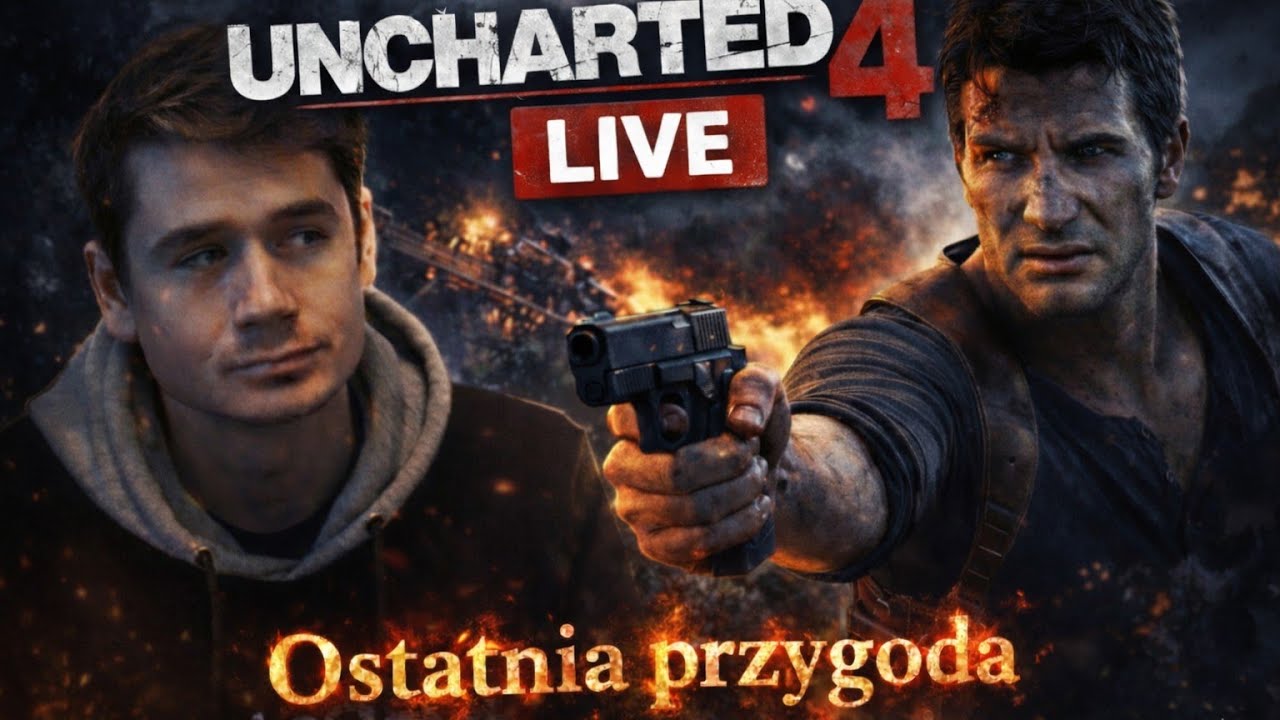 Ostatnoa Przygoda!!! 🔥🎮 Uncharted 4  LIVE  PL I PS5
