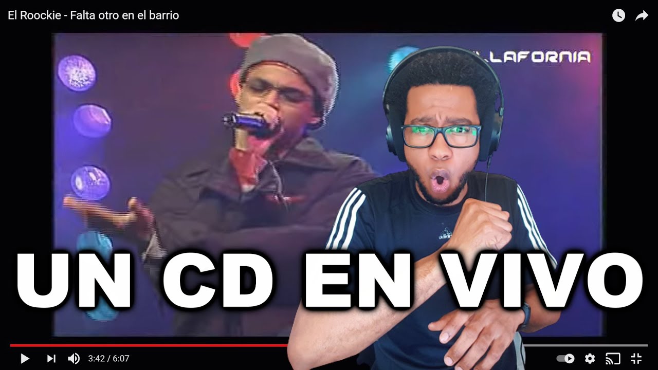 (REACCION) EL ROOCKIE - FALTA OTRO EN EL BARRIO EN VIVO