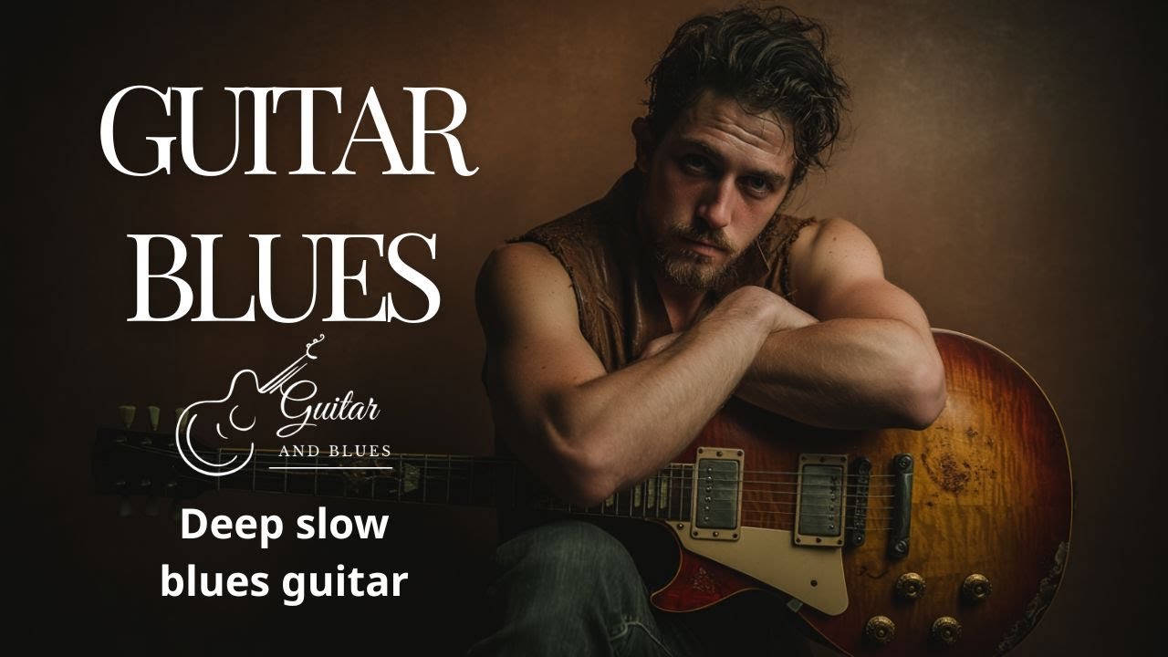 Deep slow blues guitar tones for lonely nights &ndash; Smooth electric blues music for introspection