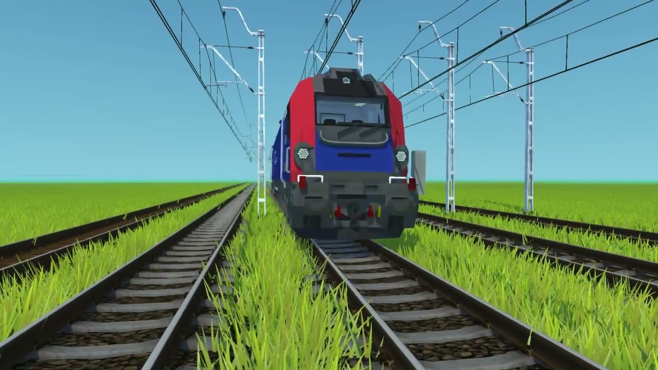 Dzwony przejazdowe i pociągi z okazji nowego roku :)