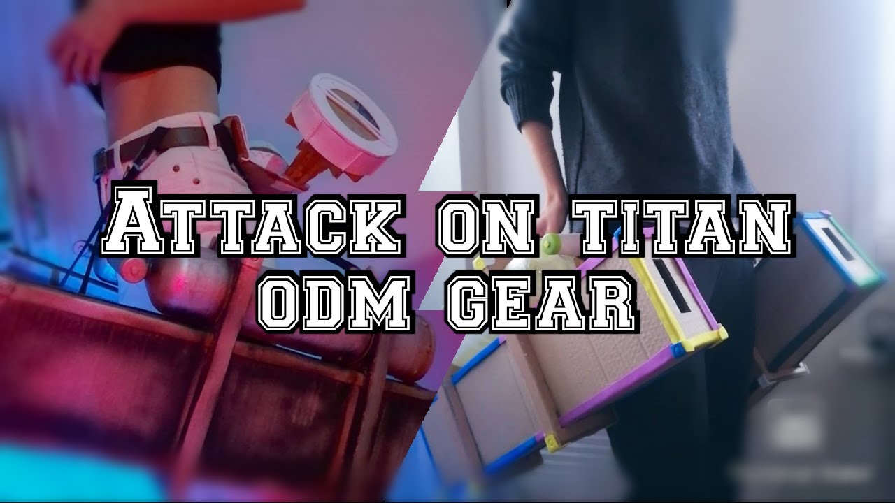 HOW I MADE MY ATTACK ON TITAN ODM GEAR!