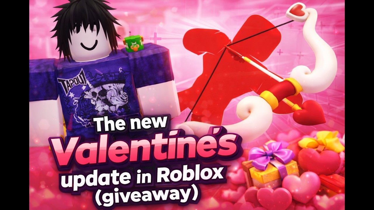 The new valentine's update in Roblox Rivals