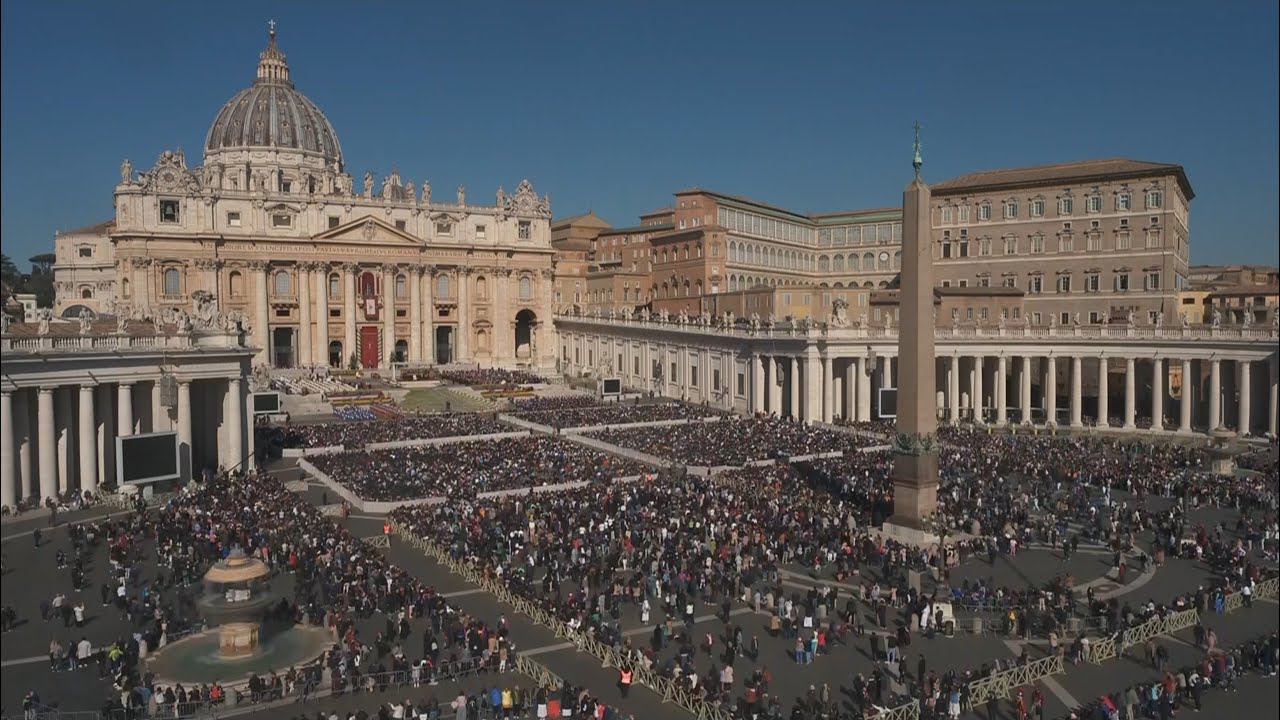 Holy Mass on Easter Sunday with Pope Francis 9 April 2023 HD