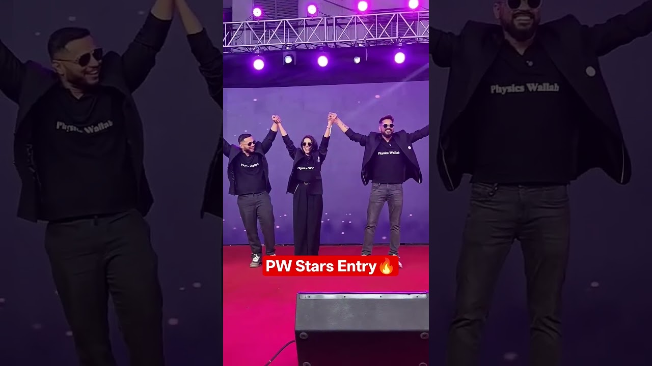 PW Stars Entry🤩🔥 #pw #neet