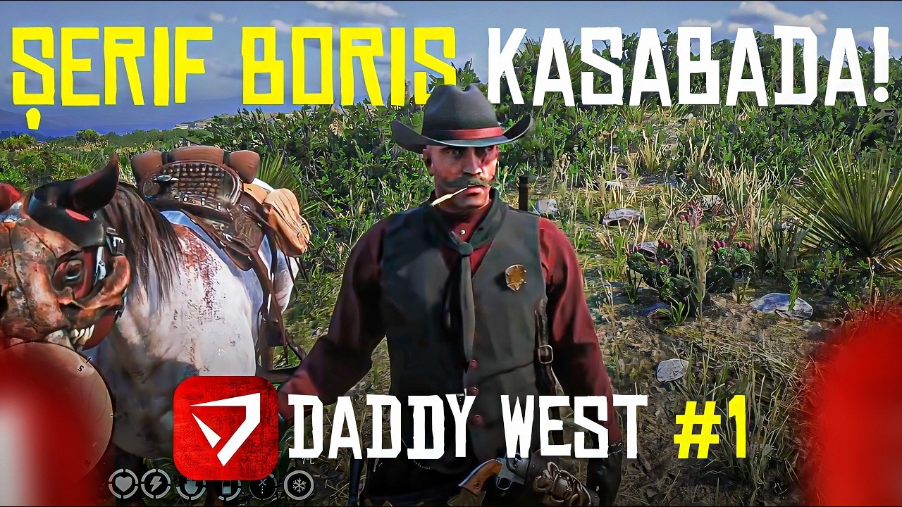 ŞERİF BORIS HARRINGTON KASABADA! | DDWEST REDM RDR 2 ROLEPLAY #1