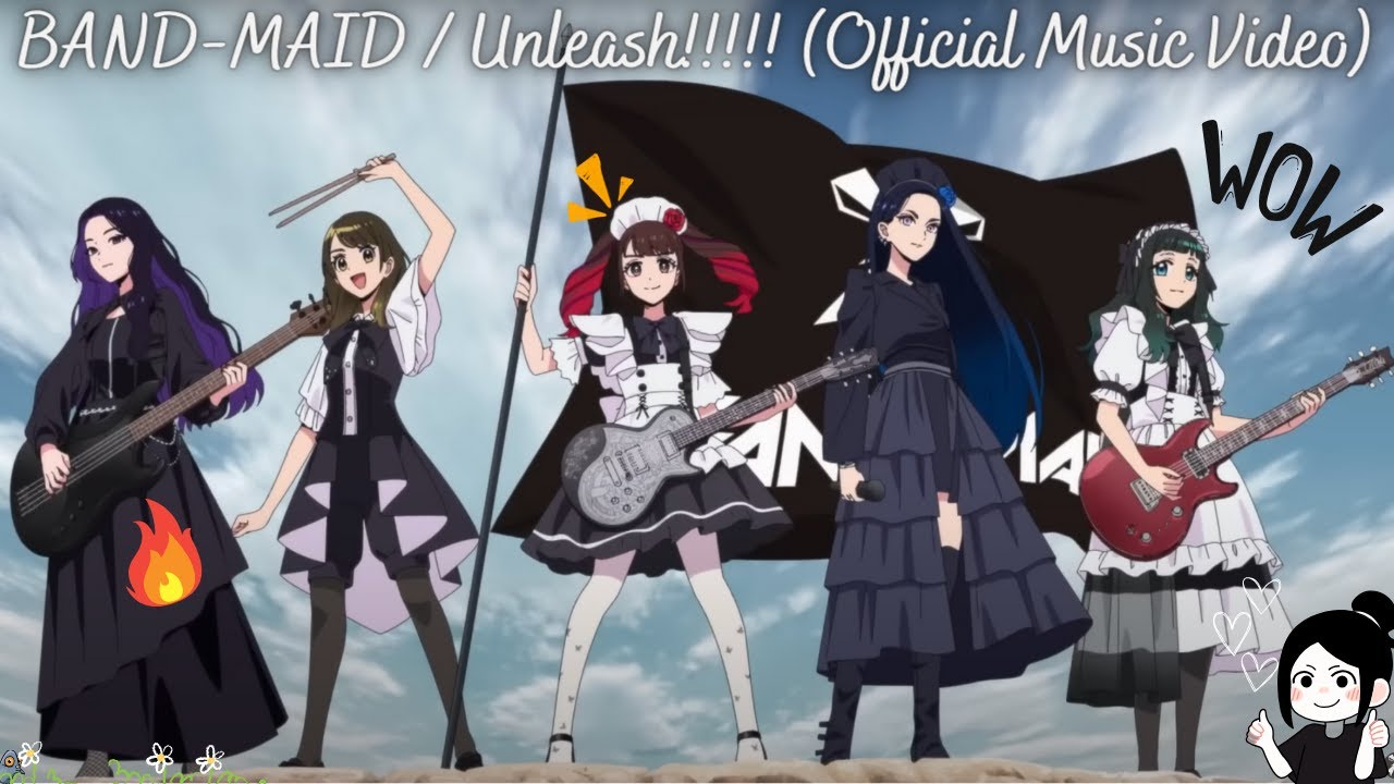 BAND-MAID / Unleash!!!!! (Official Music Video) 🎸Reaction🎸