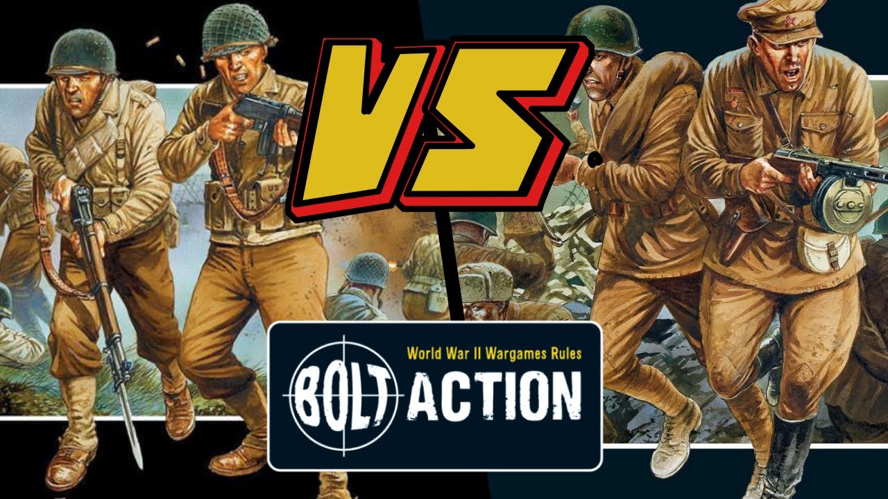 Bolt Action BatRep: US Rangers vs  Sowjets | Spielebude