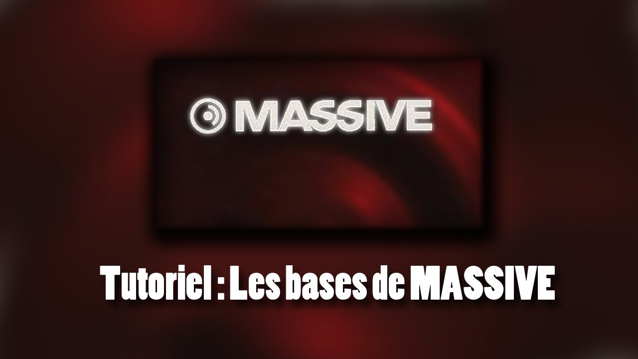 Tutoriel : Les bases de massive ( débutant ) en créant le son de Aoki