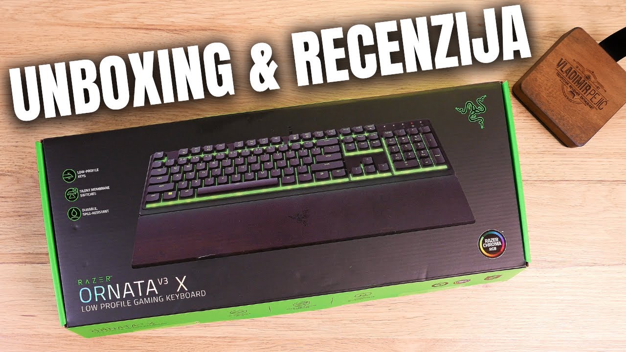 Razer Ornata V3 X Unbox i Recenzija