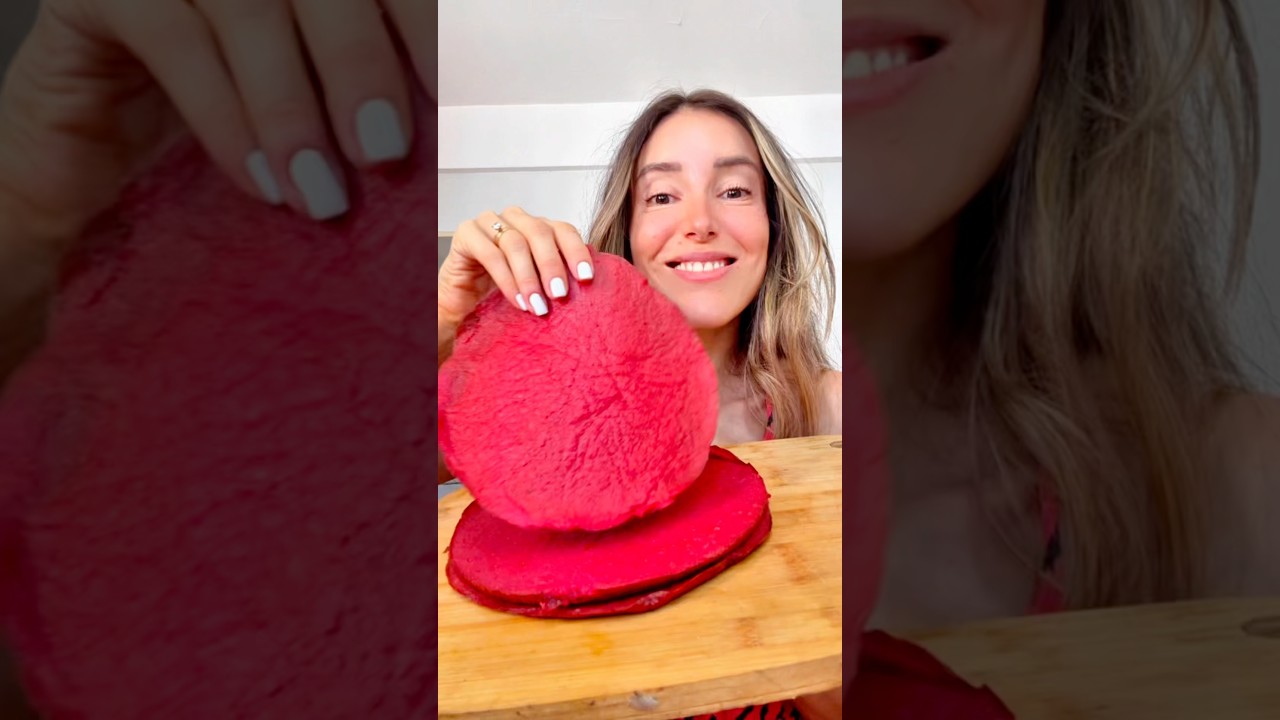 TORTILLAS de QUINOA y REMOLACHA solo 2 ingredientes! #sinharinas #singluten #recetassaludables