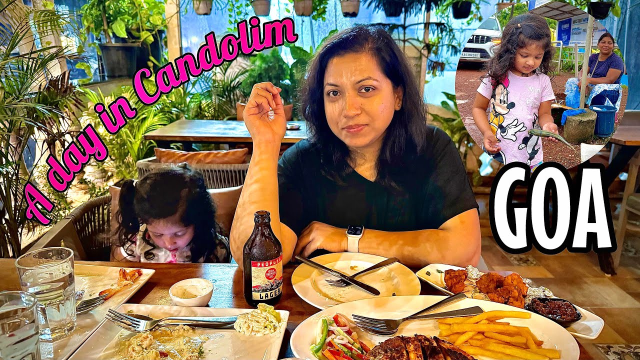 EP2: Monsoon RoadTrip 2025 | A day in North Goa | Fish 🐟, Crab 🦀, Lobster 🦞, Prawn 🦐 | Roving Couple