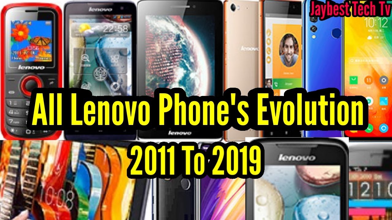 All Lenovo mobile evolution/history