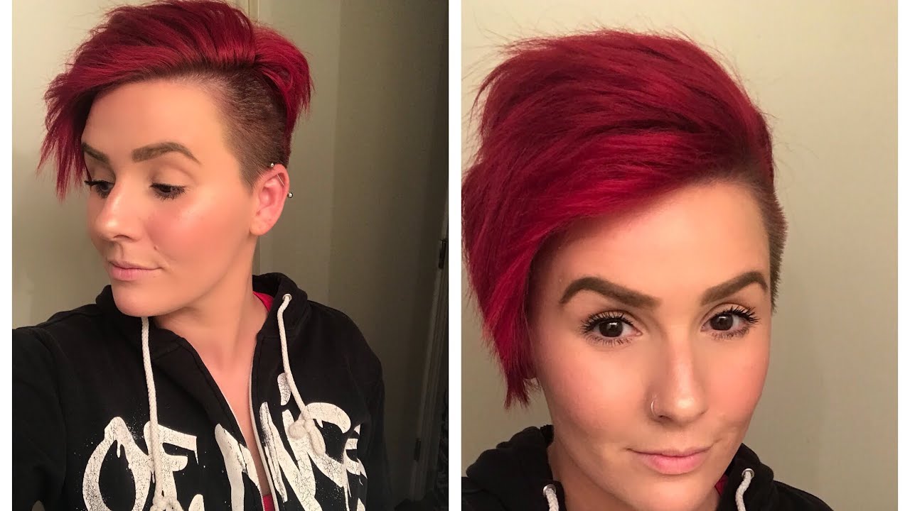 super quick fun pixie cut styling guide
