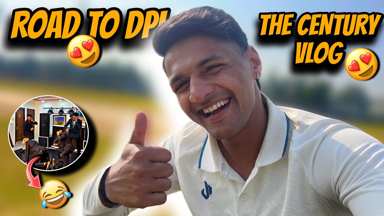 Century in DPL Selection Match 💯 || First Ever Live Dance Performance 😍