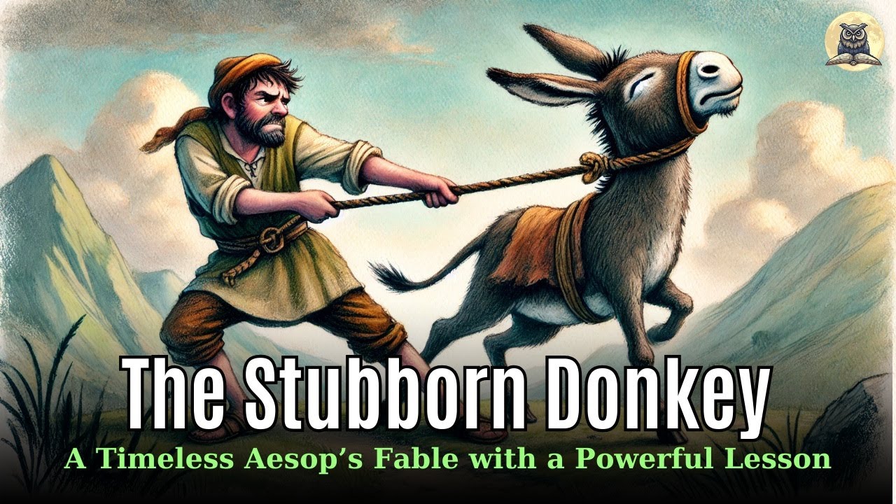 The Stubborn Donkey &ndash; A Timeless Aesop&rsquo;s Fable with a Powerful Lesson
