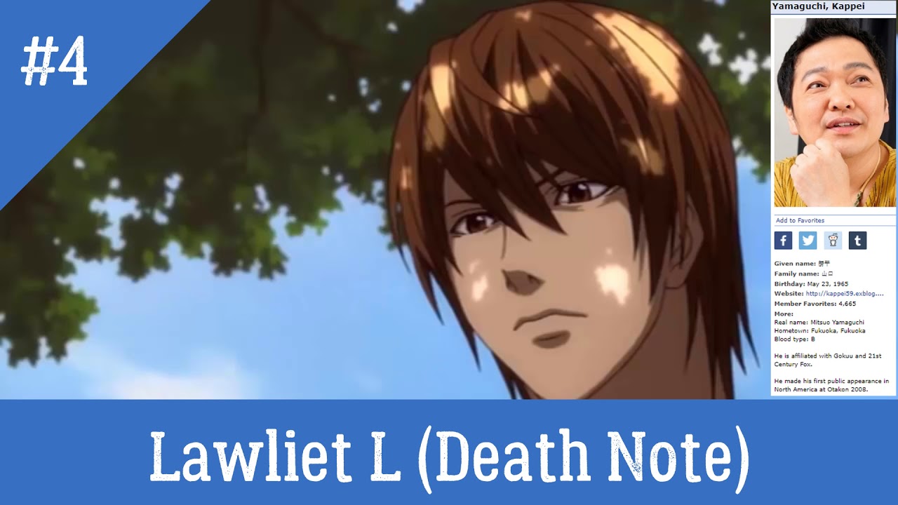 My Top 9 Yamaguchi Kappei Roles in Anime