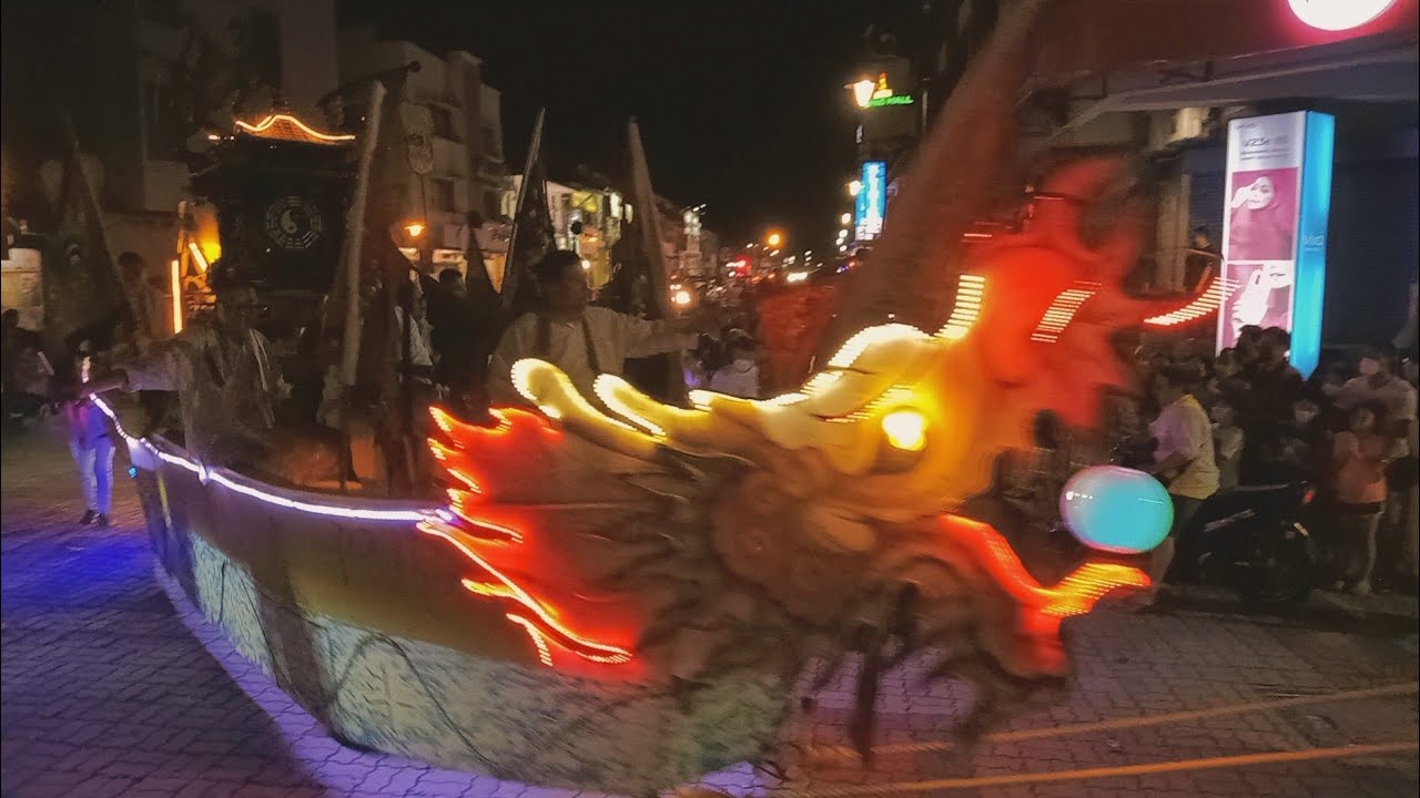 暌违三年啊！2022年太平青屋区斗姥宫九皇大帝出巡太平雨城