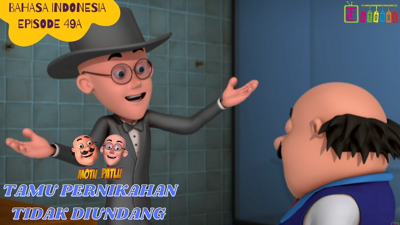 Motu Patlu Series Eps 49A Full Versi - Tamu Pernikahan Yang Tidak Diundang | Animasi Anak | Itoonz