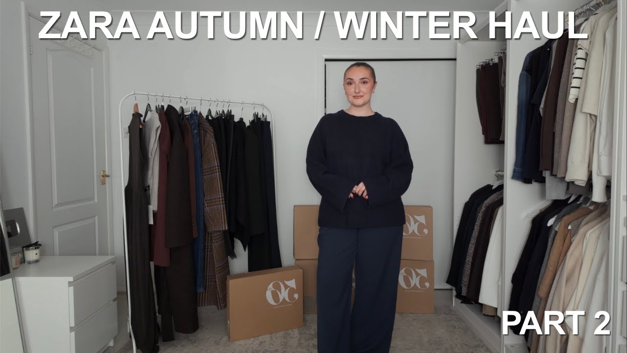 Новинки Zara осень/зима 2025 | Примерка и идеи образов (Часть 2)