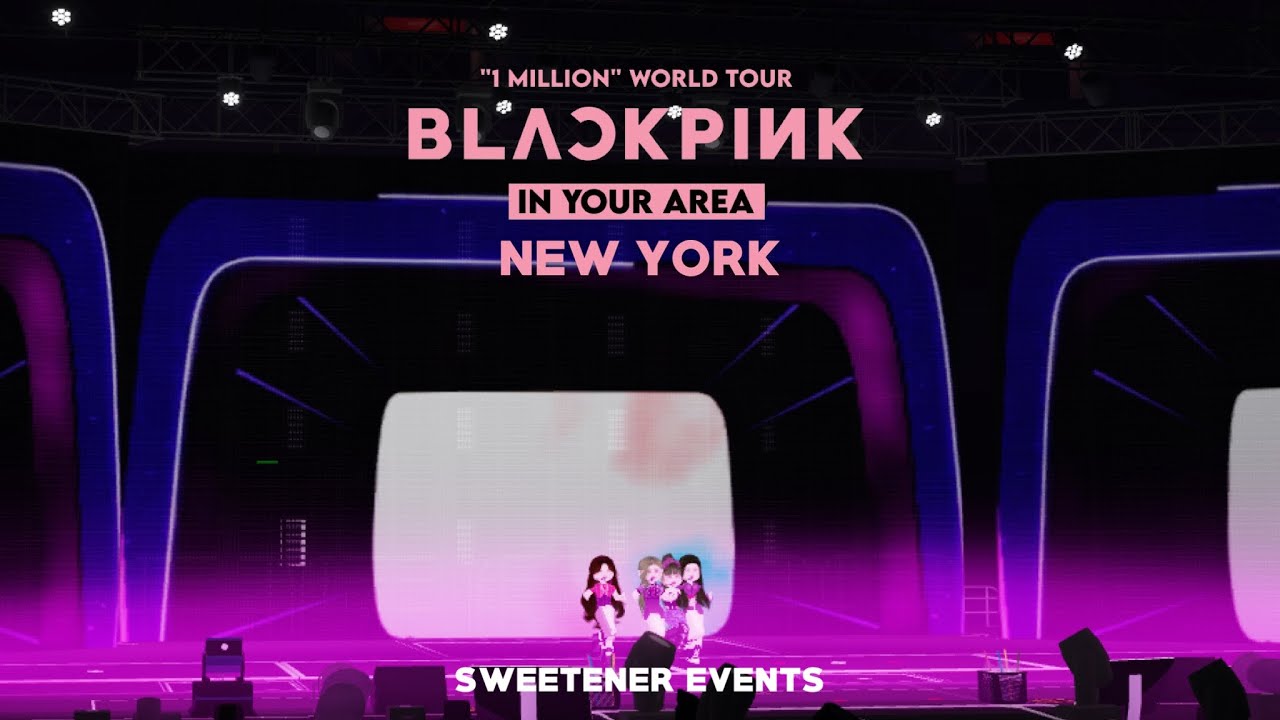 BLACKPINK : ROBLOX IN YOUR AREA TOUR in NEW YORK | LIVE ヅ
