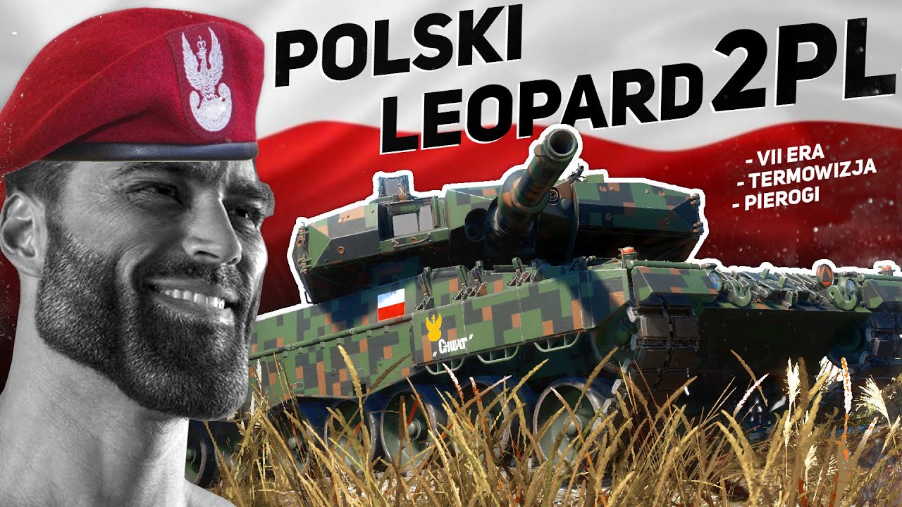 Polski Czołg Leopard 2PL - War Thunder Gameplay PL