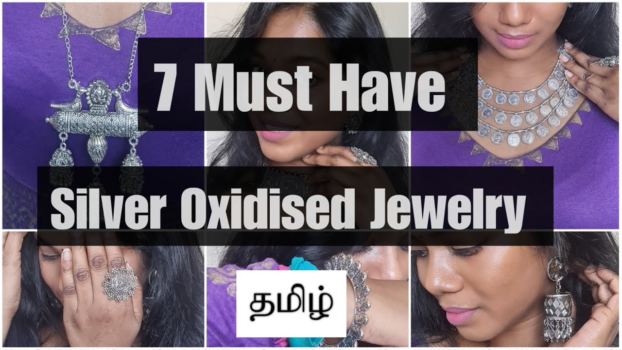 Must Have Silver Oxidised Jewelry | தமிழில் | Preet LifeStylist