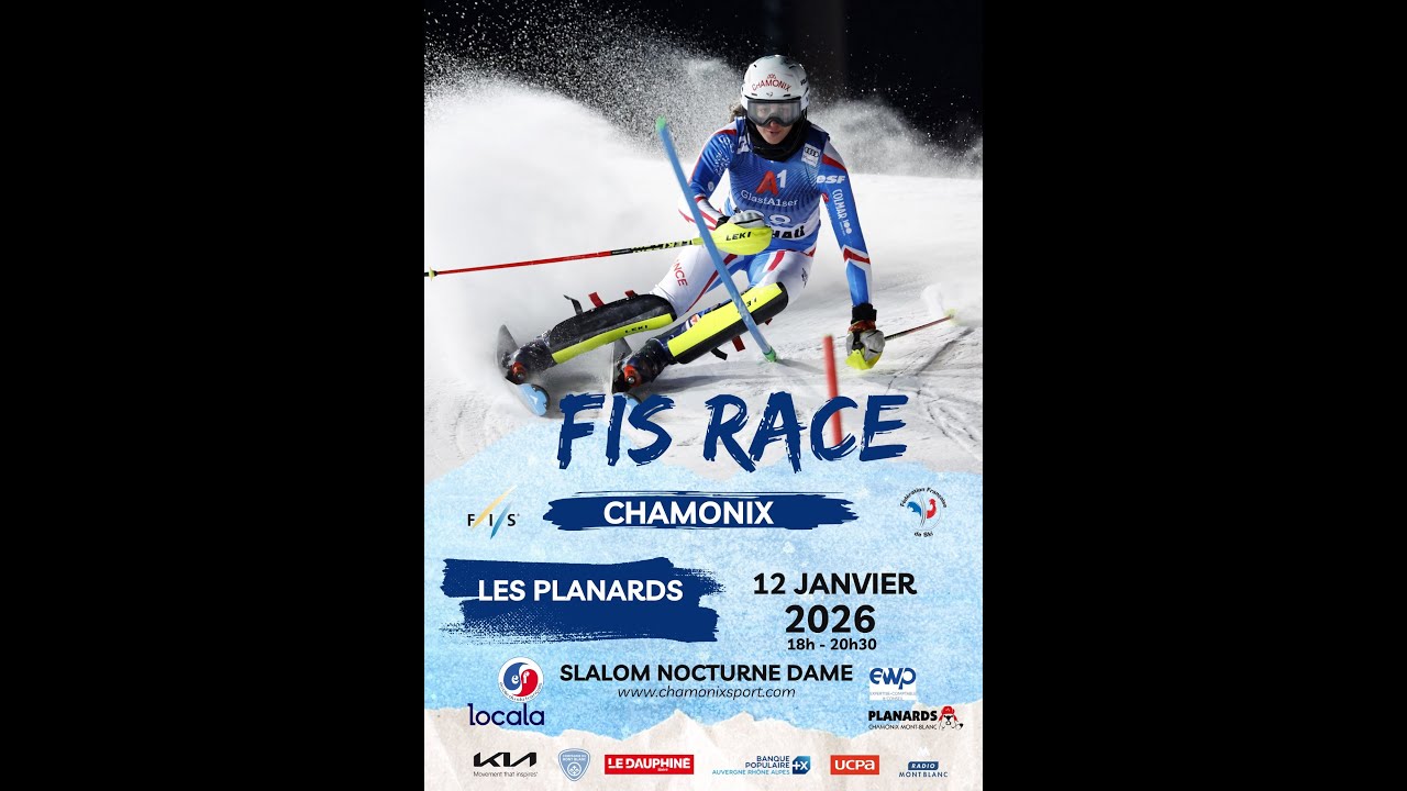 FIS slalom Dames nocturne 12 janvier 2026