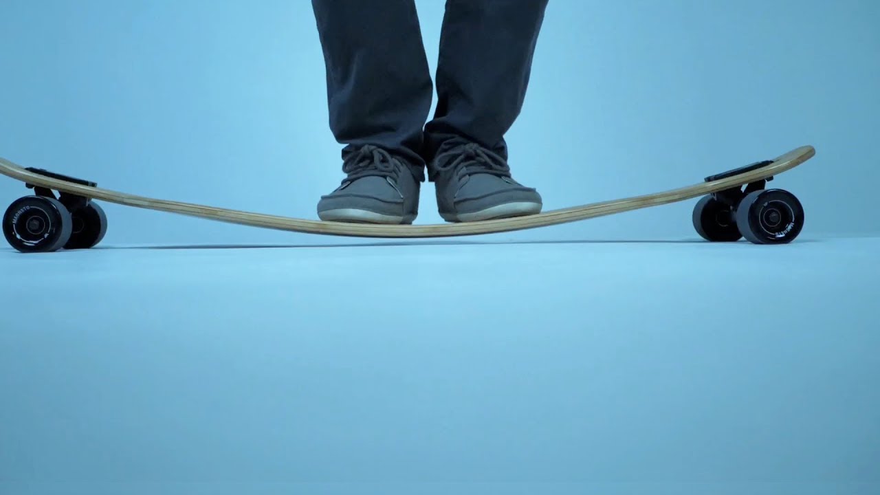Magneto Bamboo Drop Through Cruiser Longboard