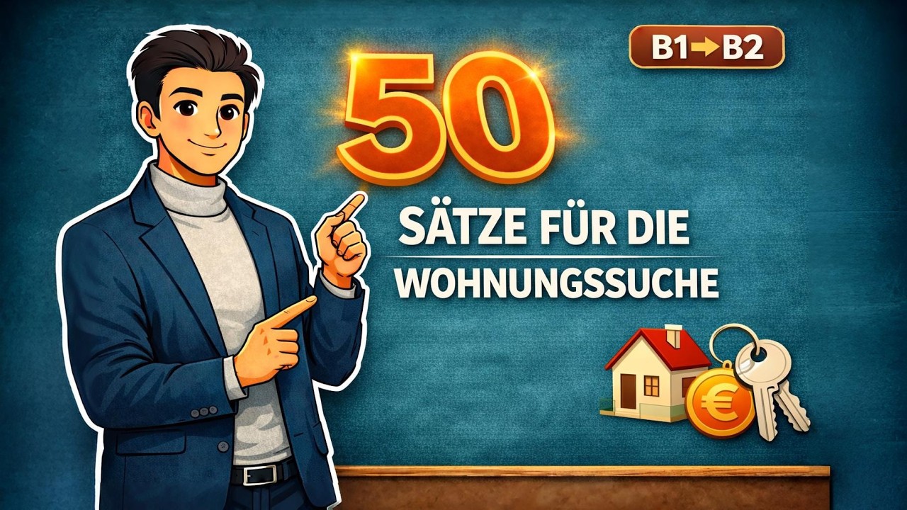 50 Wohnungssuche-Sätze, die du in Deutschland wirklich brauchst! | B1 ➜ B2
