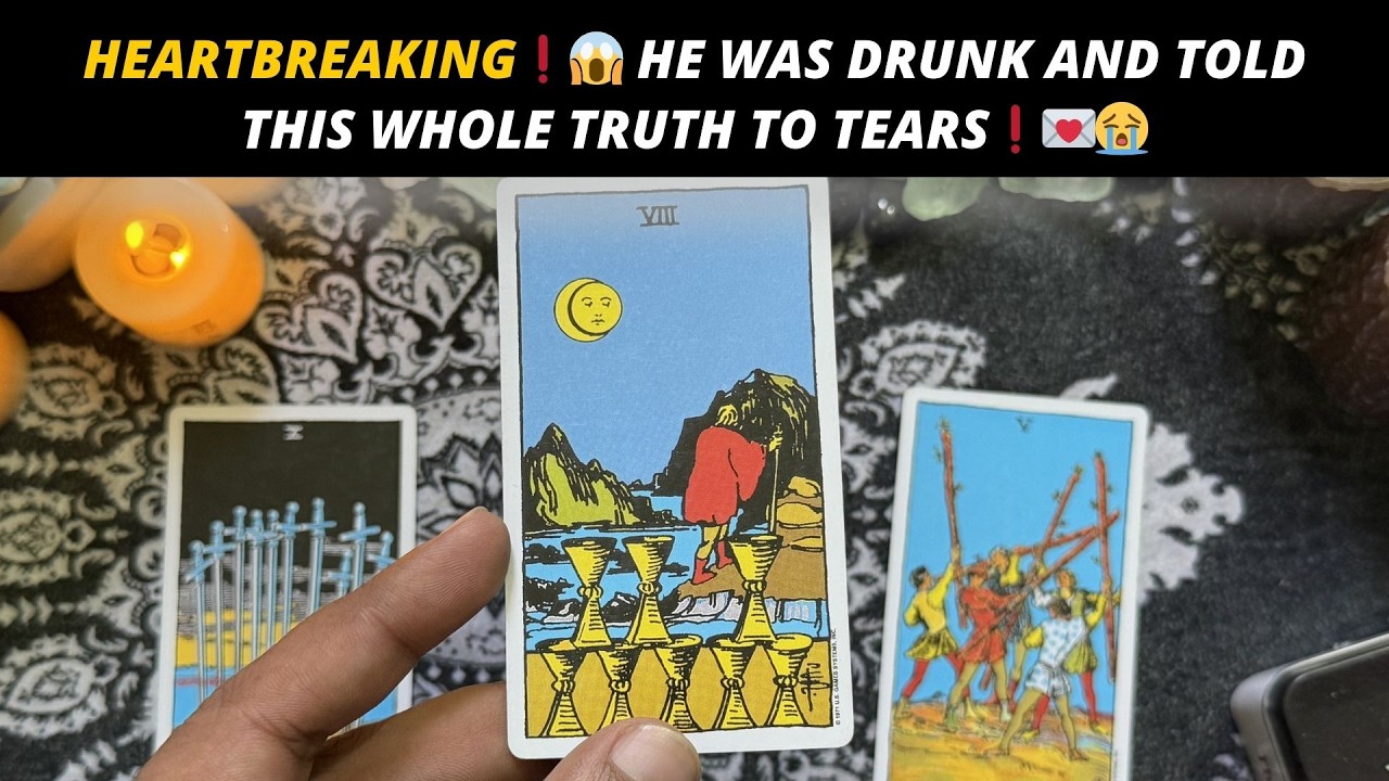 HEARTBREAKING❗️😱 HE WAS DRUNK AND TOLD THIS WHOLE TRUTH TO TEARS❗️💌😭