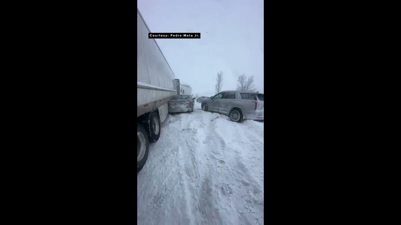 100-car pileup in Hudsonville, MI