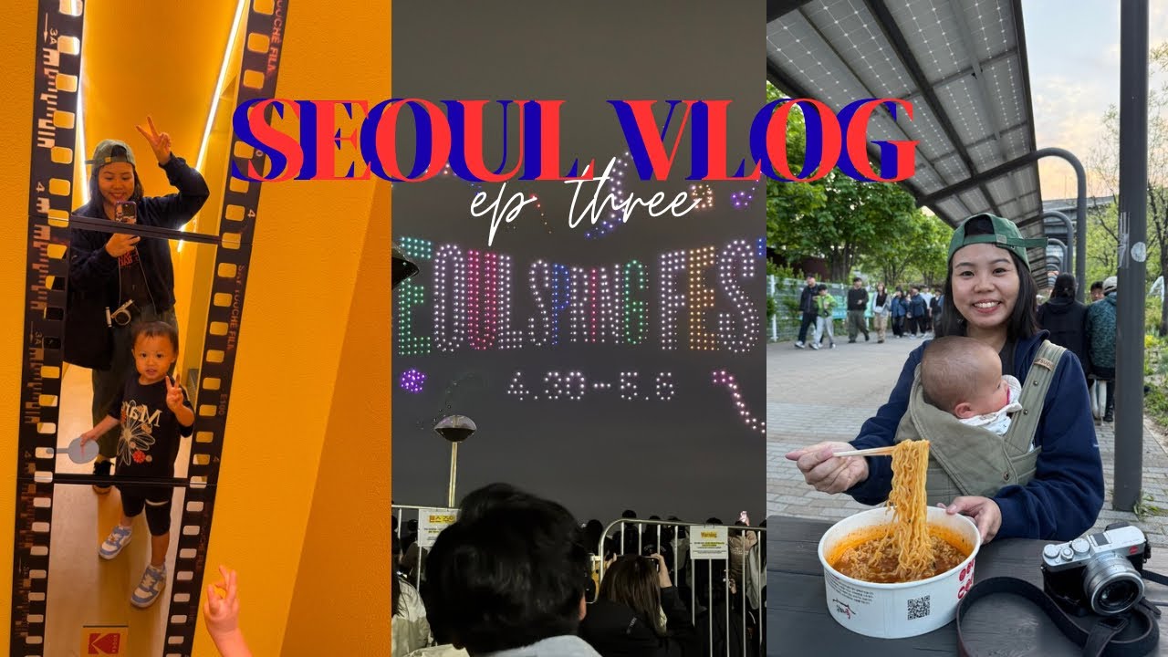 Seoul Vlog Ep 3 - From Seongsu Street to Han River Lights ✨