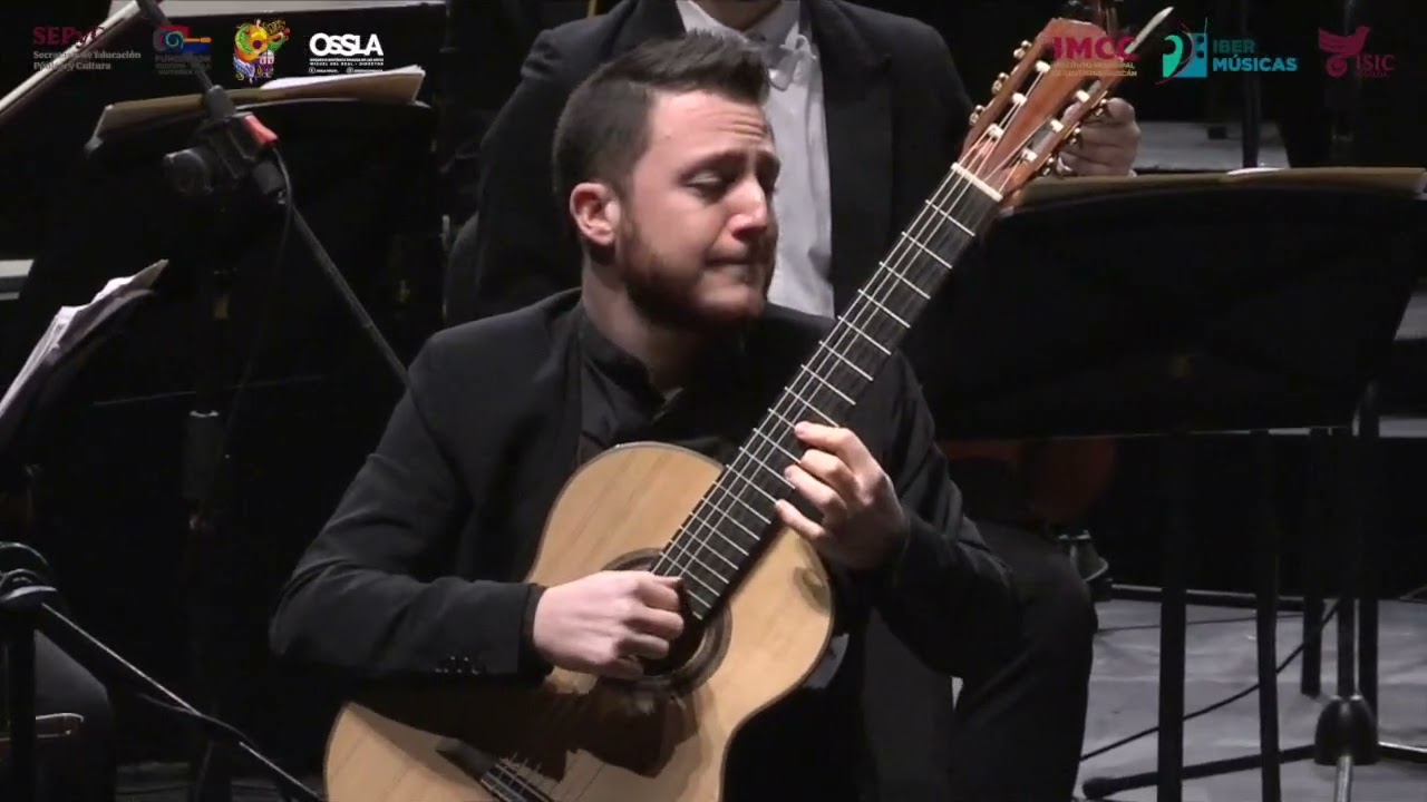 Brillan Gian Marco Ciampa y Abel García Ayala, con la OSSLA. (10 Marzo 2022)