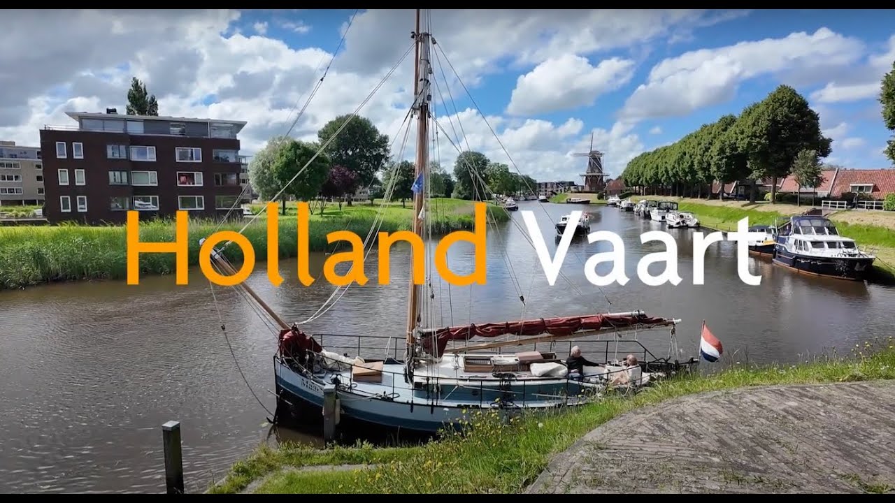 Súd Ie... nieuwe vaarroute tussen Dokkum en het Lauwersmeer in Holland Vaart