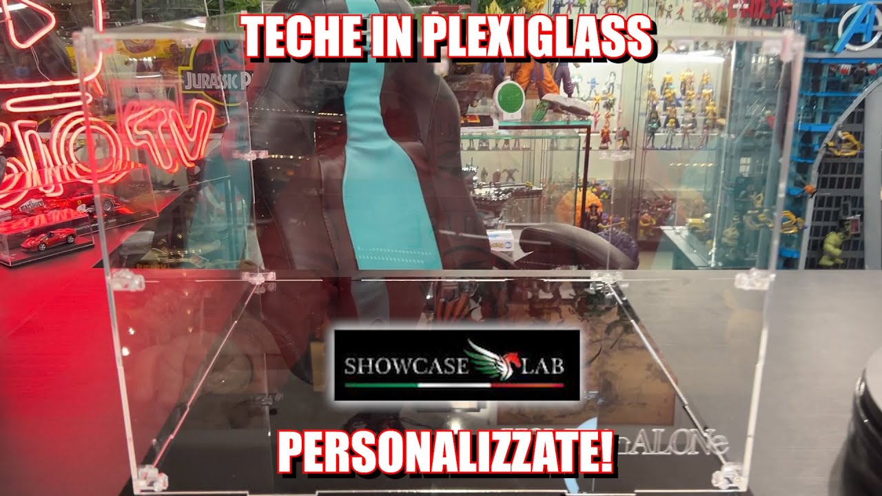 TECHE in PLEXIGLASS PERSONALIZZATE by SHOWCASE LAB! 🇮🇹