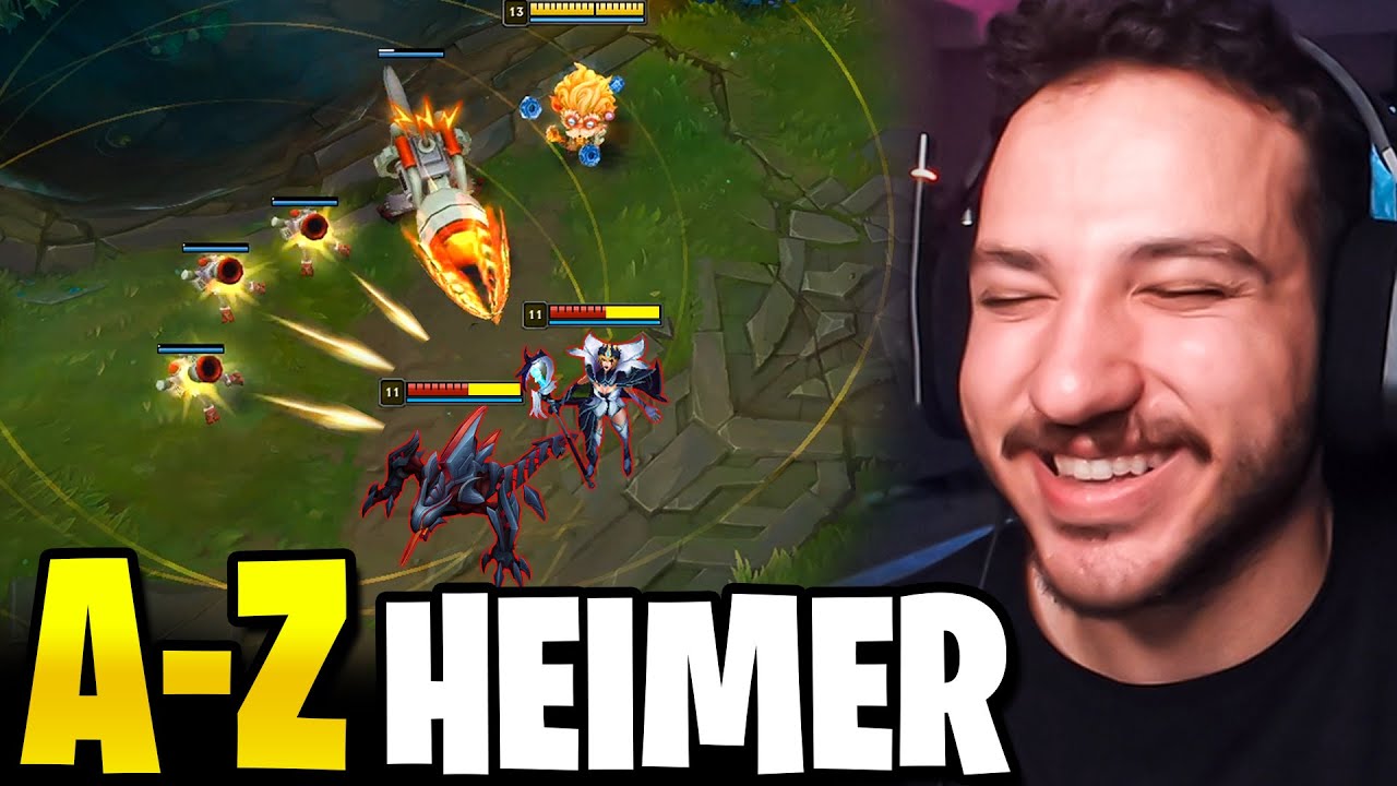 Koridoru Garanti Kazandıran Taktik (2v1 Kesiyorum) | A-Z Bölüm 41 Heimerdinger | Creed LoL
