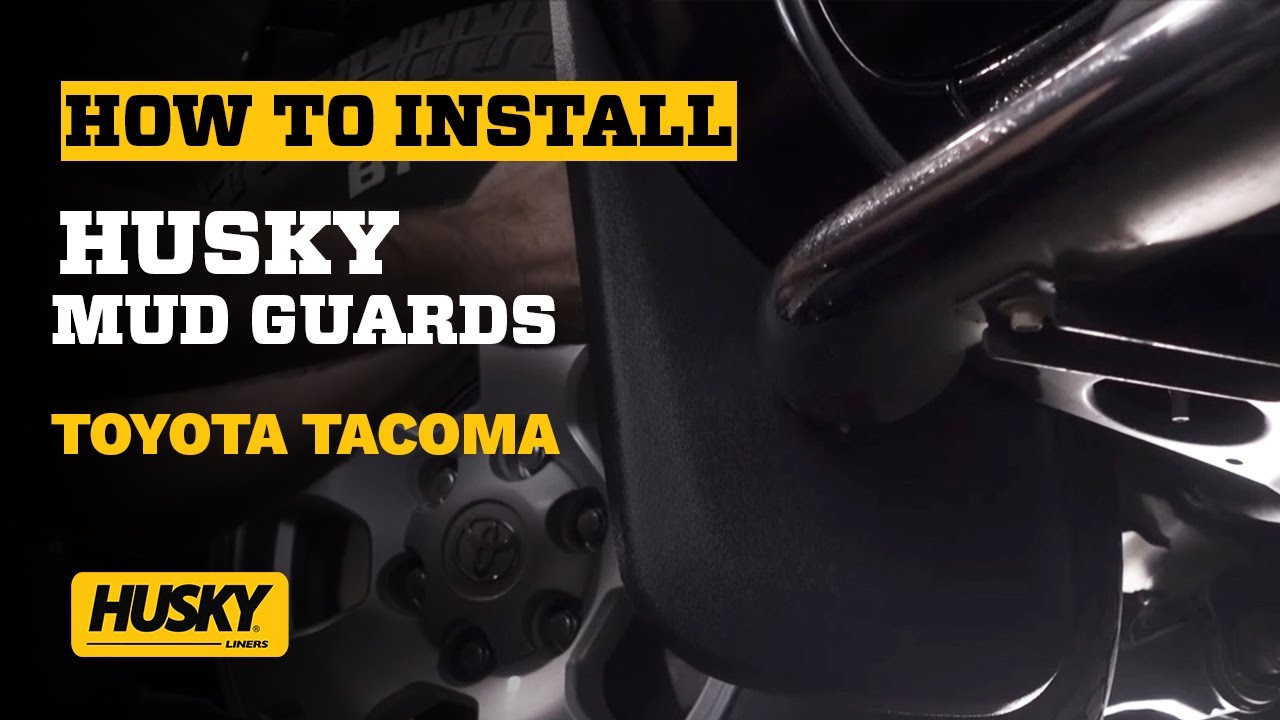 Husky Liners&reg; Mud Flap Toyota Tacoma Installation Video