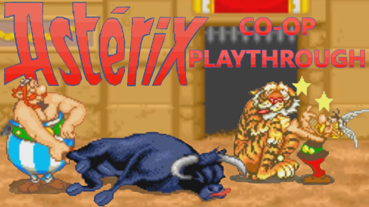 Asterix (Arcade) Co-op Playthrough / Poor romans..... They'll get a severe beating again.