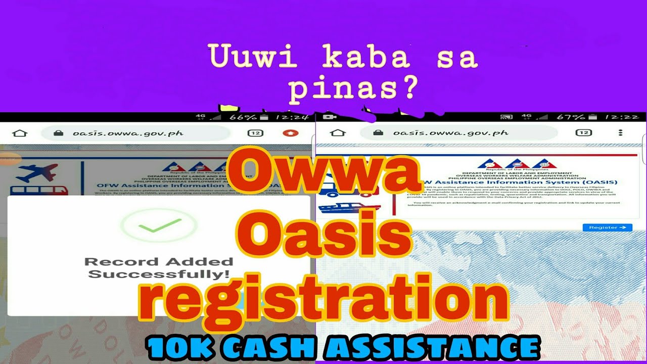 How to fill-up OASIS/OWWA Form step by step 2021/ returnes ofw