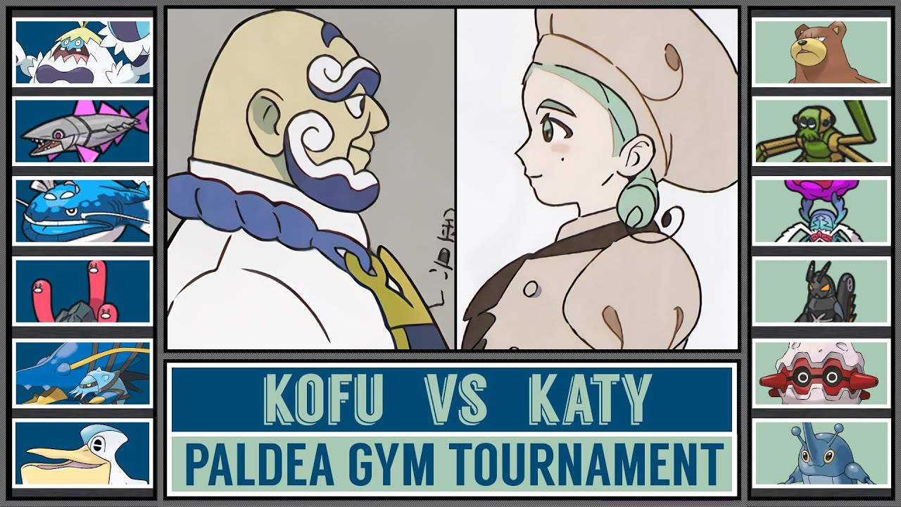 Gym Leader KOFU vs Gym Leader KATY [Paldea Gym Leader Battle Tournament]